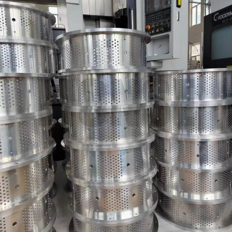 Cincin melingkar pemesinan aluminium mati dengan produktivitas tinggi