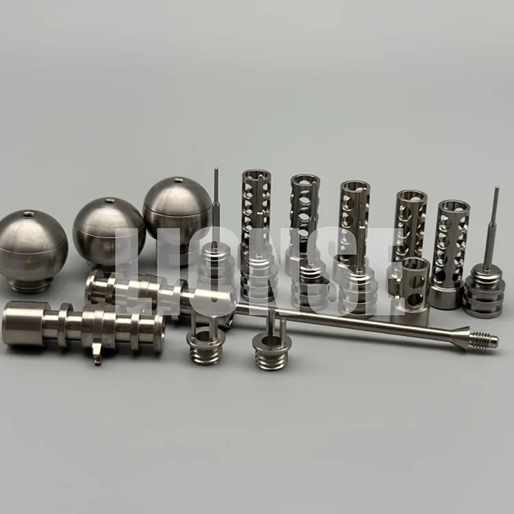 Precision CNC Titanium Machining Parts Pabrikan