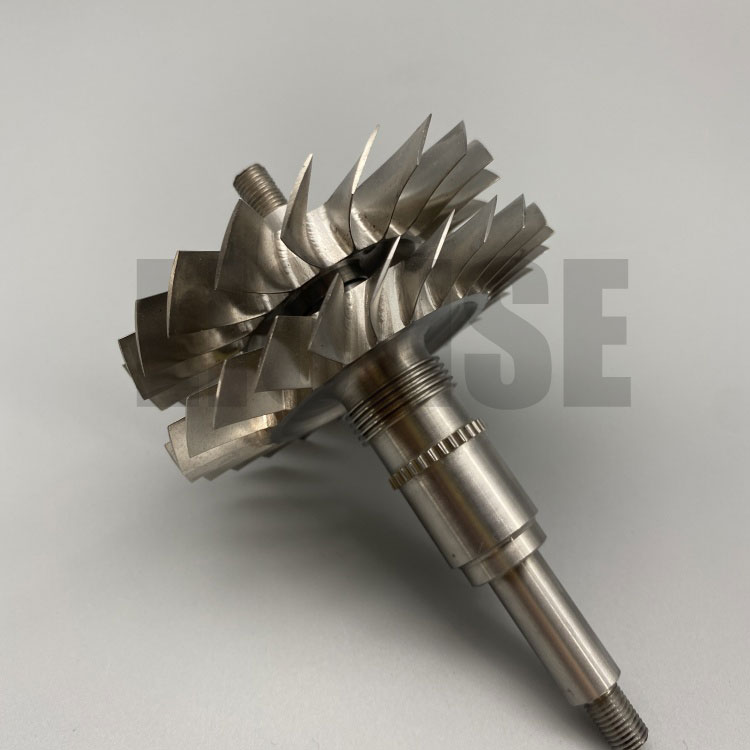 Suku Cadang Turbocharger Impeller Turboshaft Pengecoran Suhu Tinggi