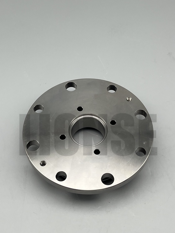 Pelat datar stainless steel las flensa bagian presisi cnc